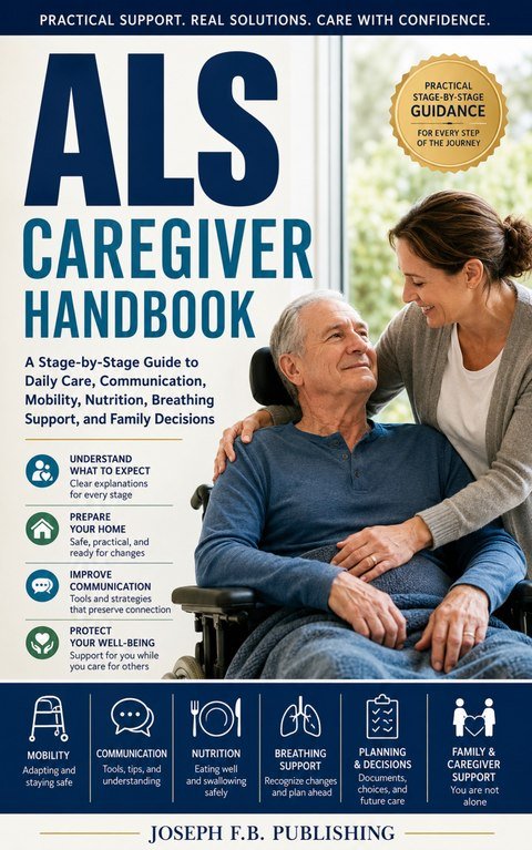 Cover of ALS Caregiver Handbook — Joseph F.B. Publishing