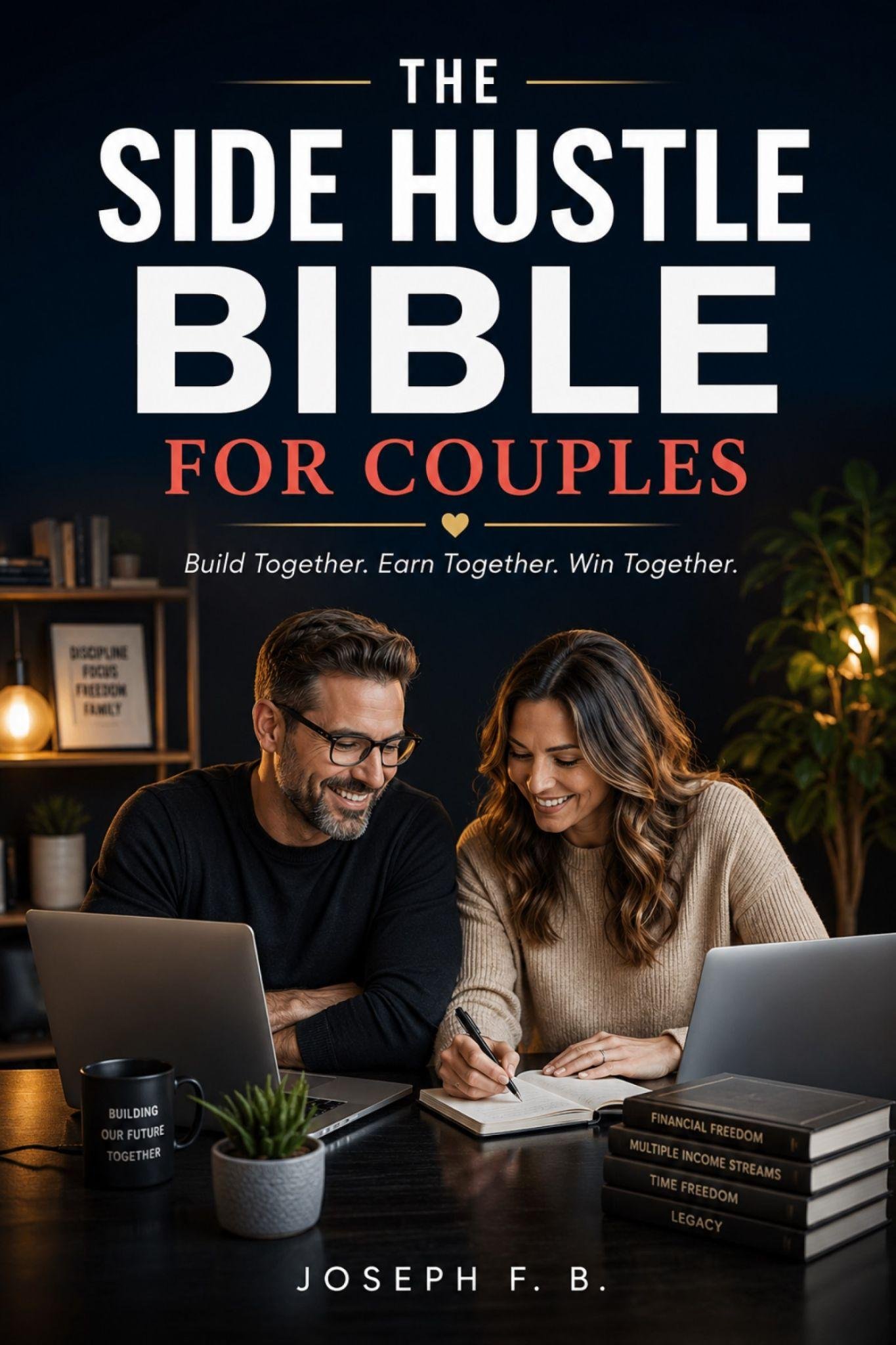 Cover of The Side Hustle Bible for Couples by Joseph F. B.