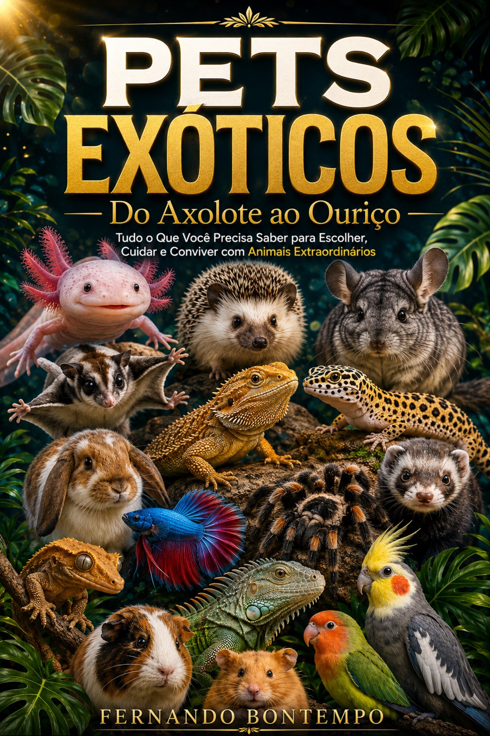 Capa do livro Pets Exóticos — Fernando Bontempo
