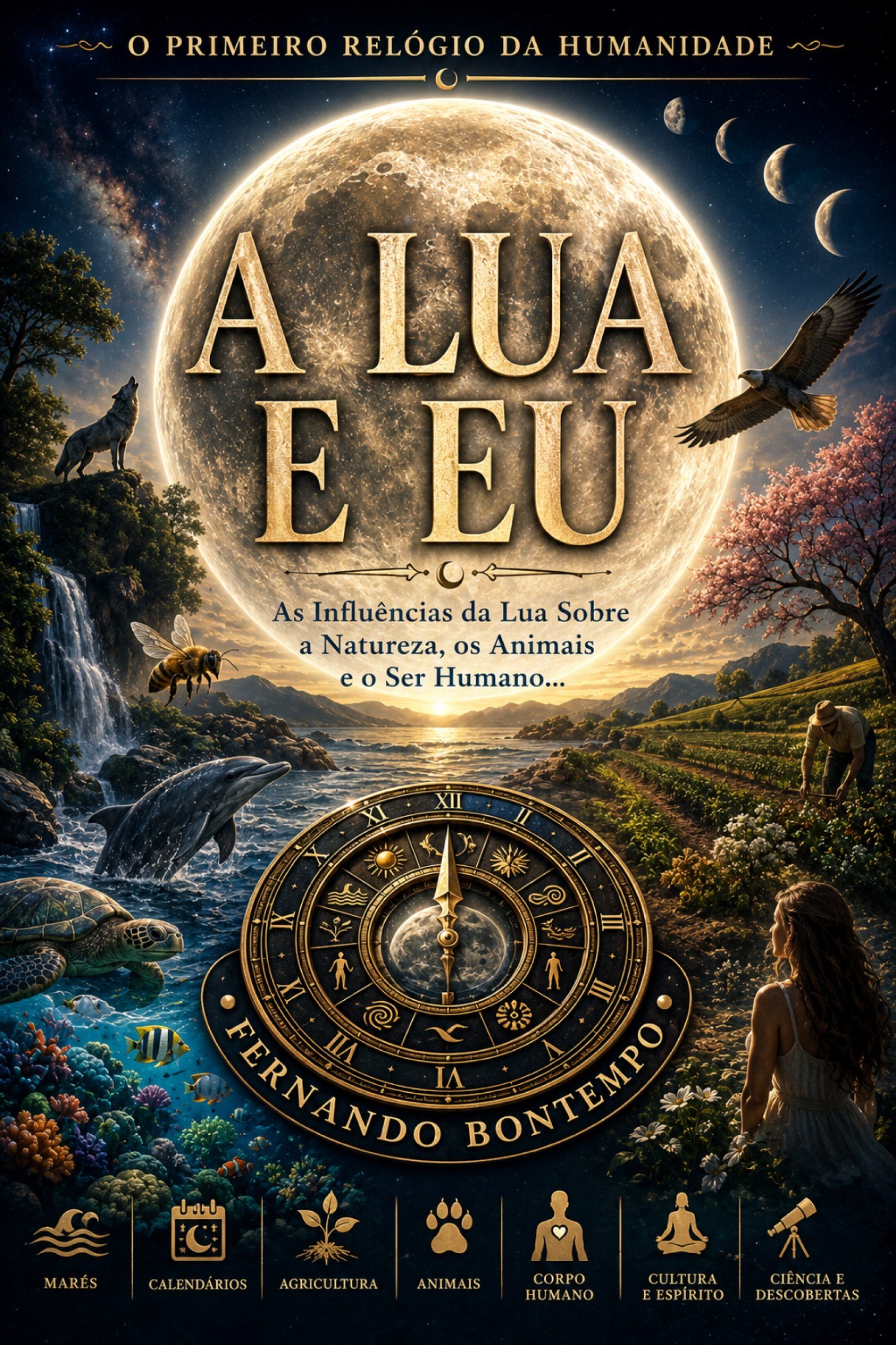 Capa do livro A Lua e Eu — Fernando Bontempo